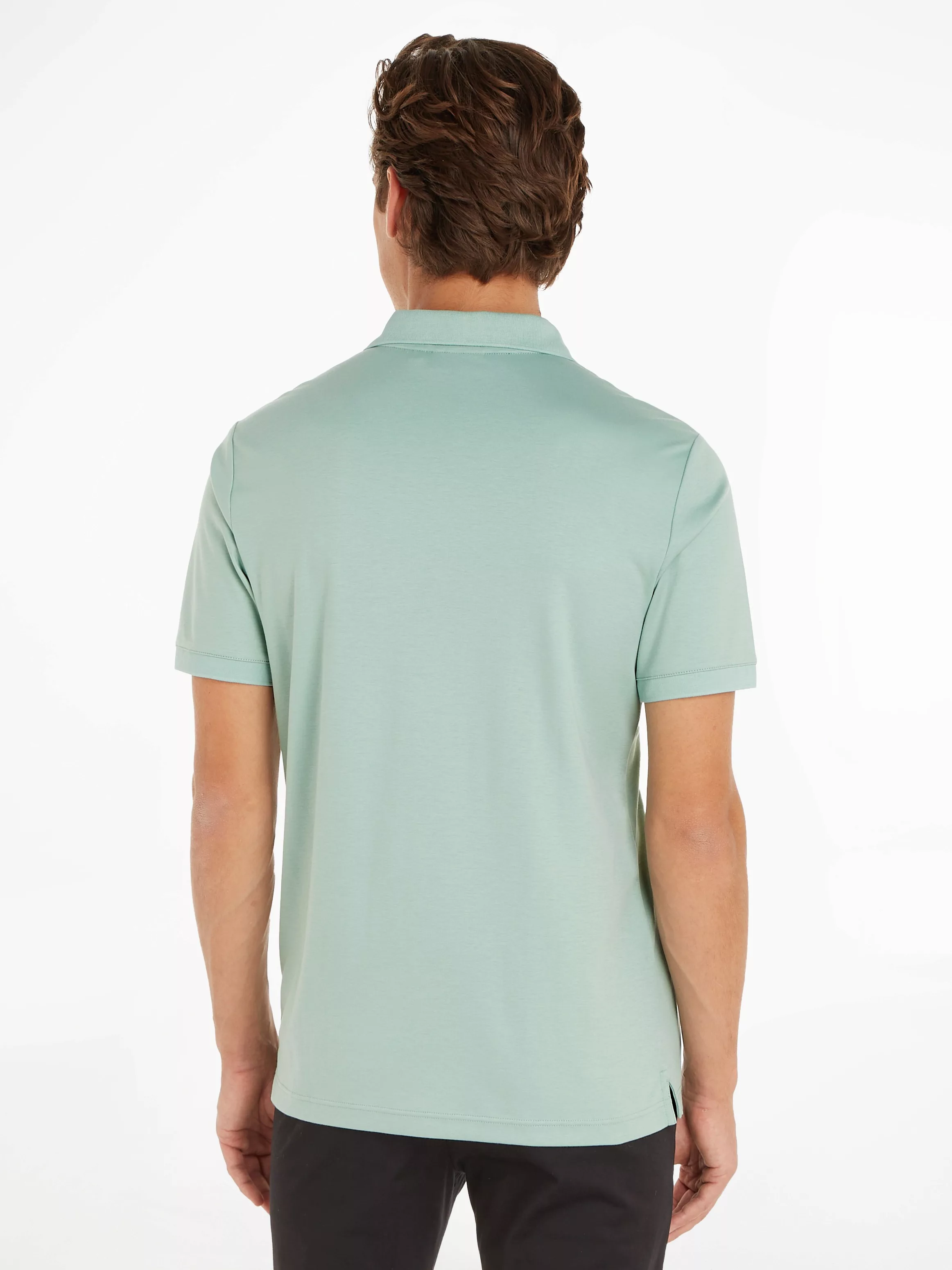 Calvin Klein Poloshirt SMOOTH COTTON SLIM POLO günstig online kaufen