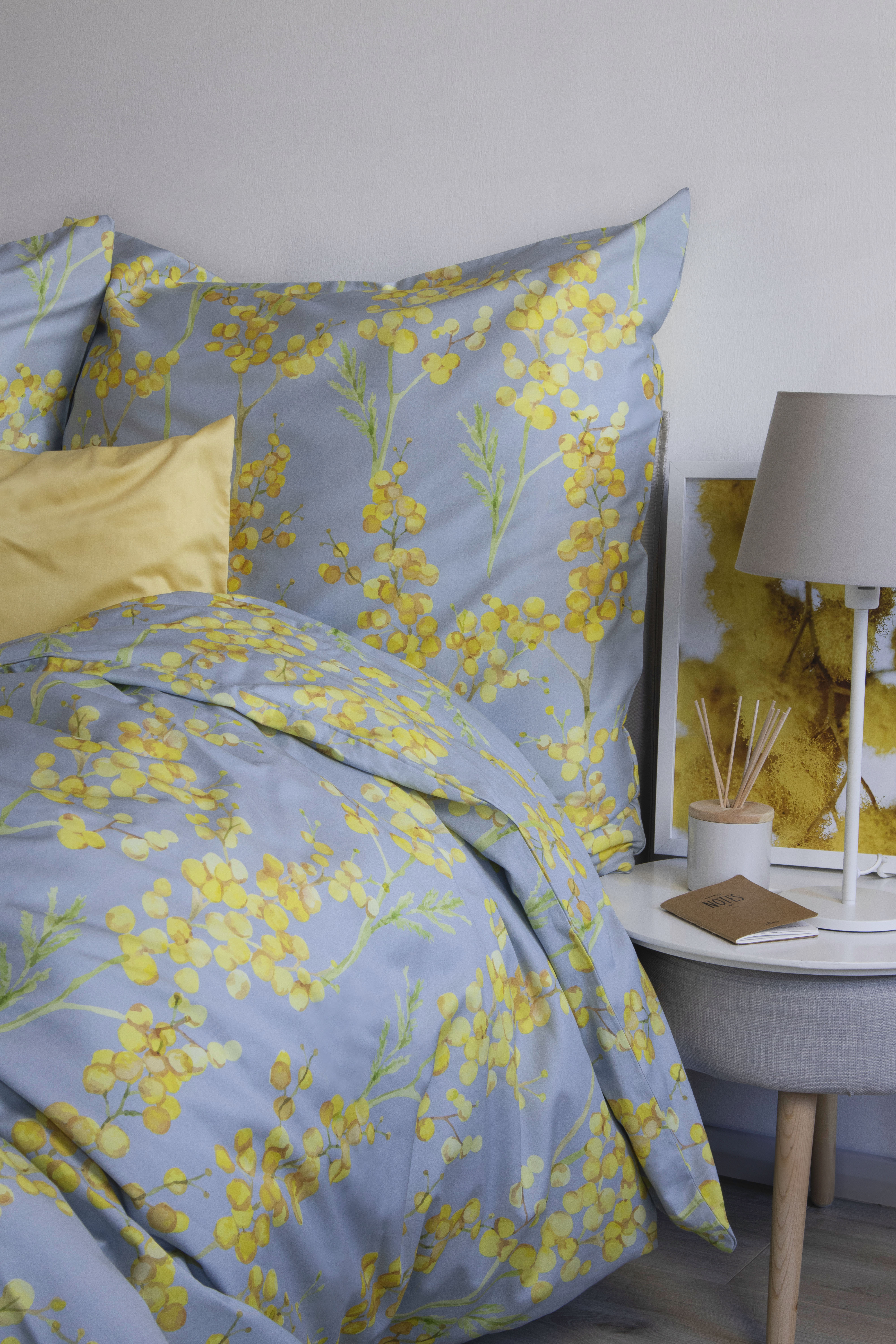 Fleuresse Mako-Satin Bettwäsche Bed Art S Geraldton grün günstig online kaufen