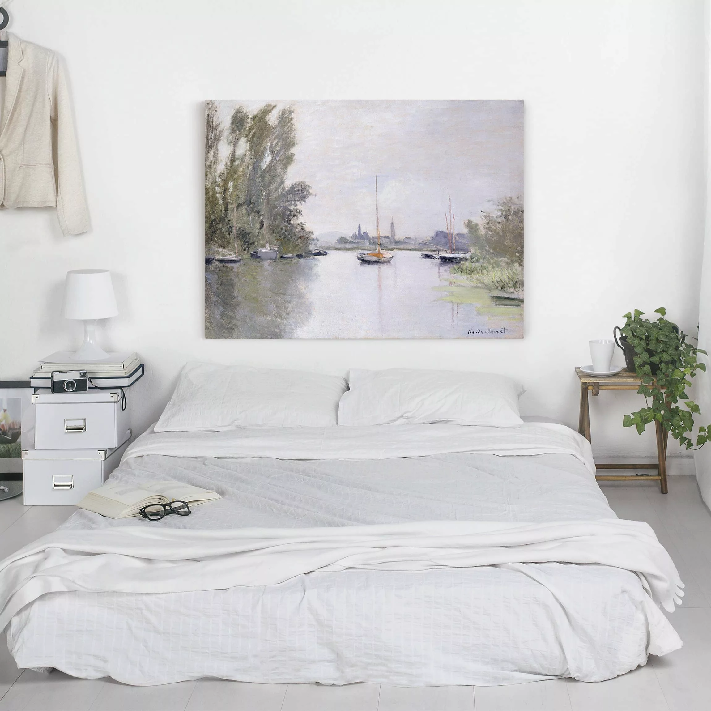 Leinwandbild Kunstdruck - Querformat Claude Monet - Argenteuil günstig online kaufen