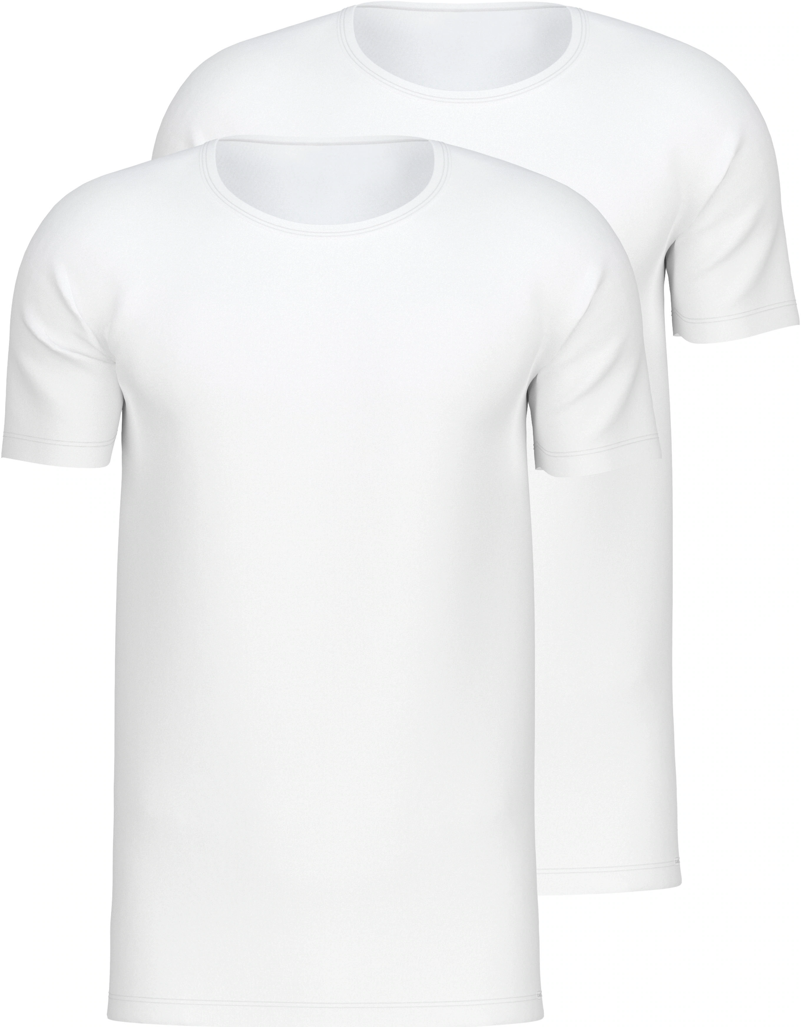 CALIDA T-Shirt "Natural Benefit", (2er Pack), Rundhals-Ausschnitt, kurzärme günstig online kaufen