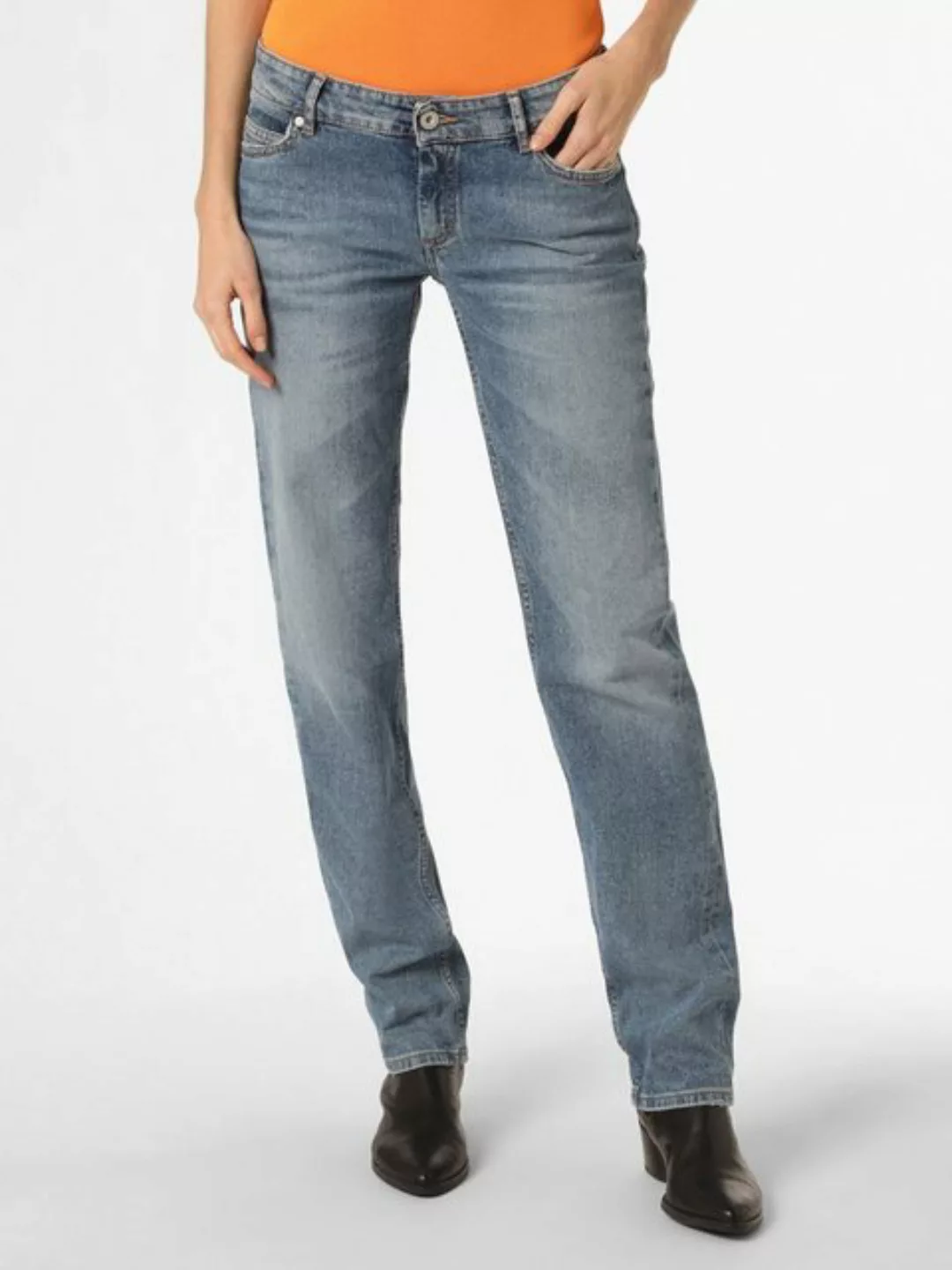 Marc O'Polo 5-Pocket-Jeans Denim trouser, straight fit, regular length, mid günstig online kaufen