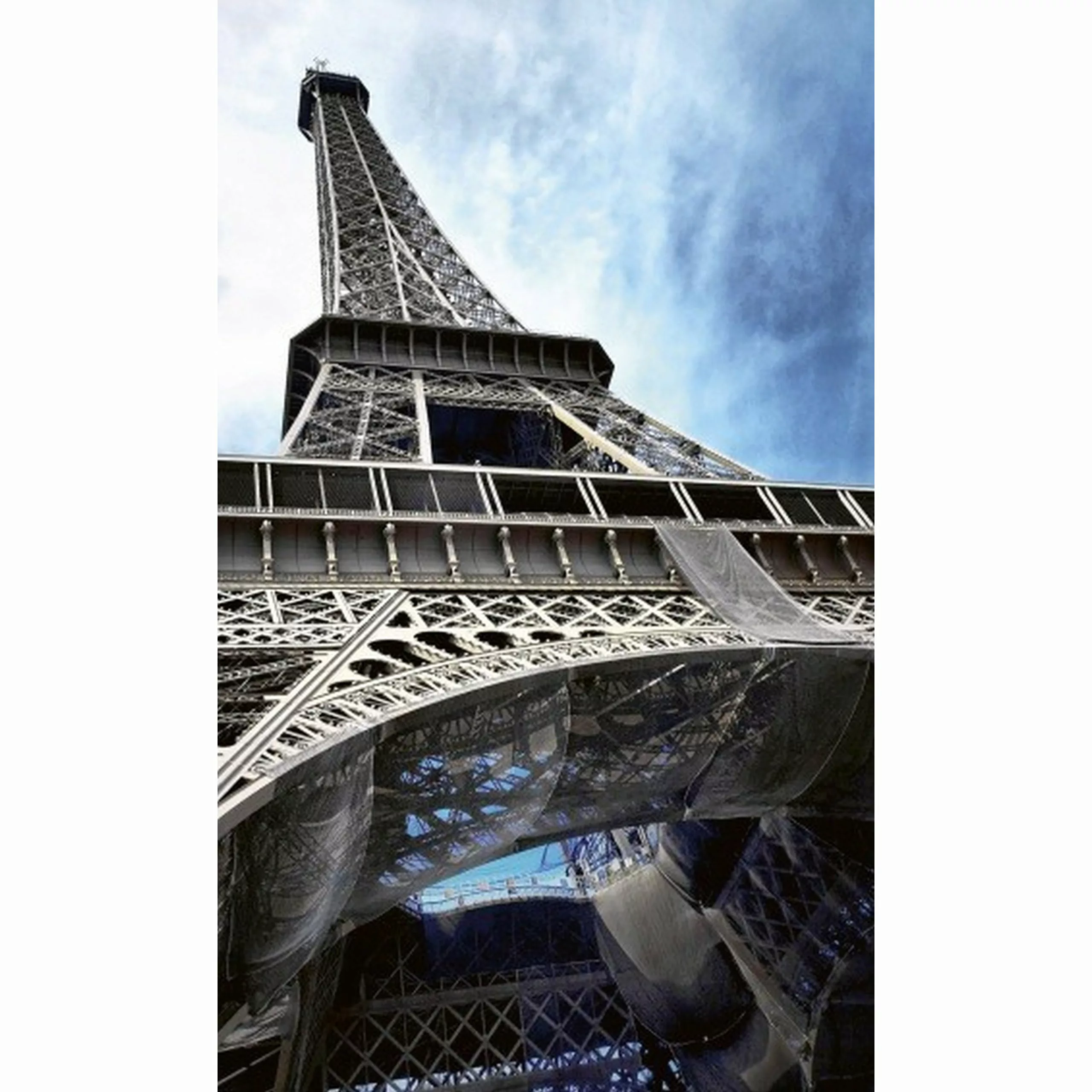 Fototapete EIFFLE TOWER | MS-2-0026 | Grau | Digitaldruck auf Vliesträger günstig online kaufen