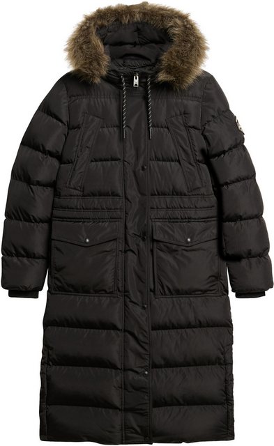 Superdry Steppjacke Everest Faux Fur Longline Jkt günstig online kaufen