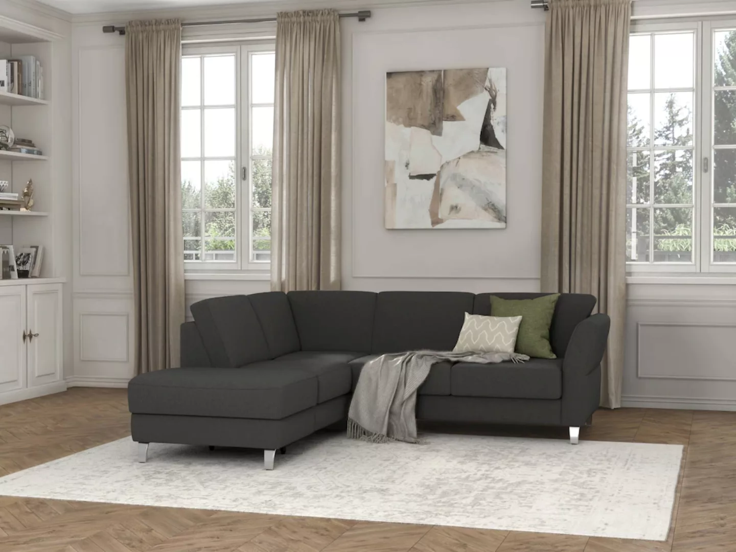 sit&more Ecksofa "Visby L-Form" günstig online kaufen