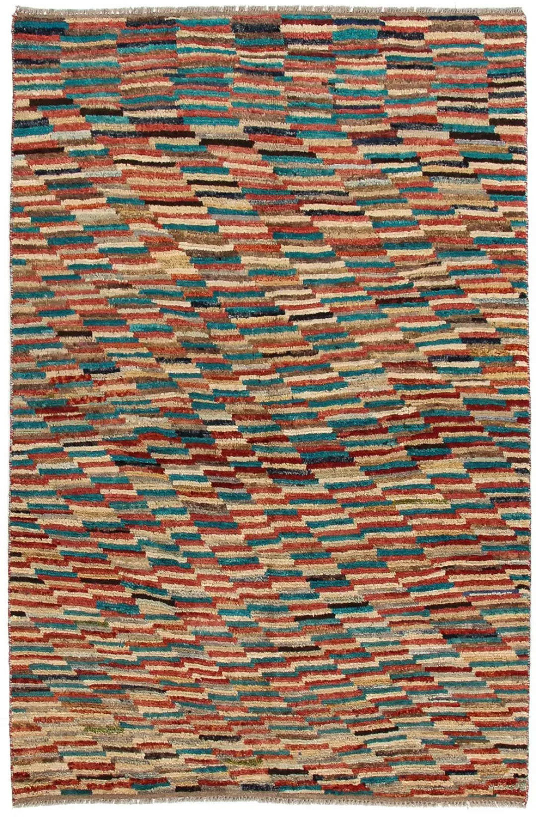 morgenland Wollteppich »Streifen Multicolore 184 x 117 cm«, rechteckig günstig online kaufen