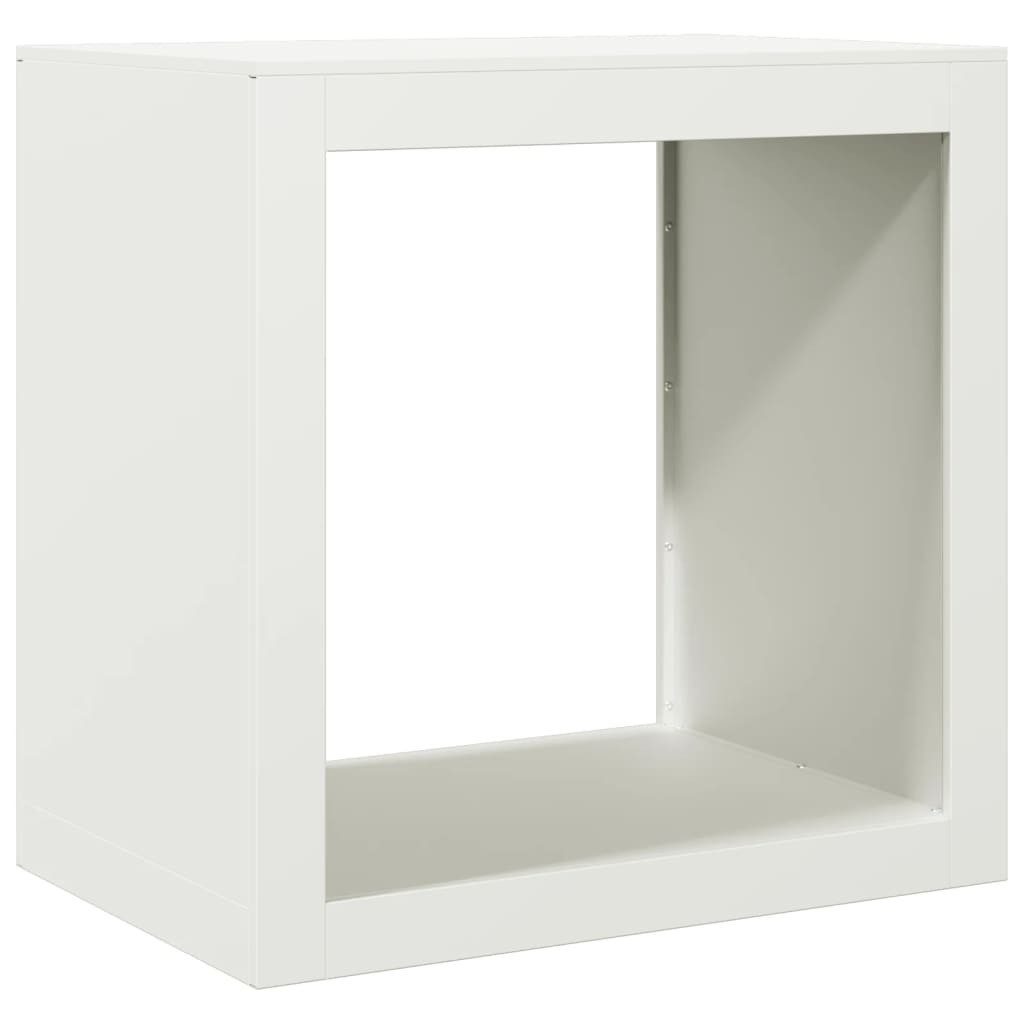 vidaXL Kaminholzregal Brennholzregal Weiß 60x40x60 cm günstig online kaufen