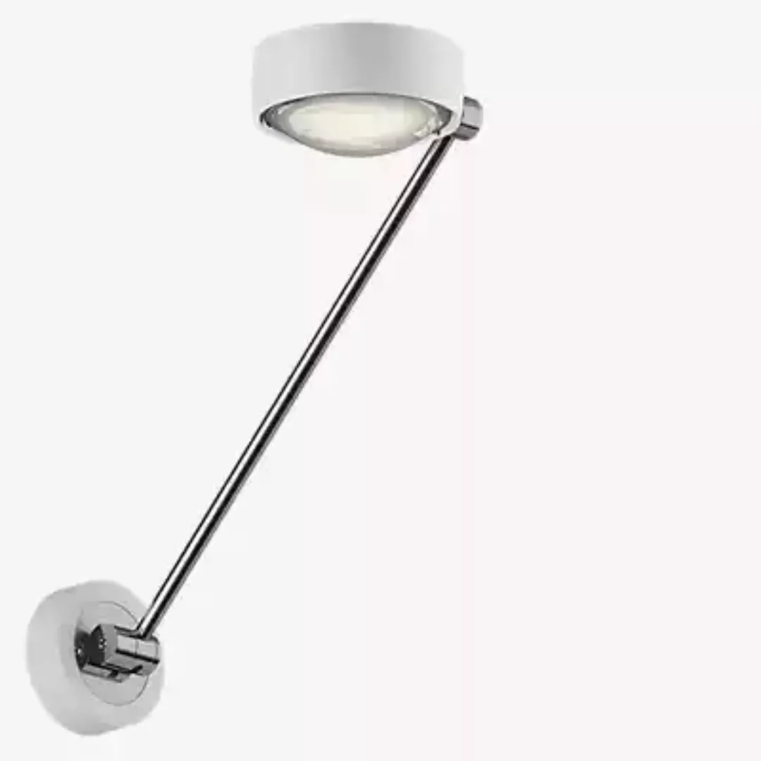 Occhio Sento Parete Singolo 40 Up E Wandleuchte LED, Kopf weiß glänzend/Bod günstig online kaufen