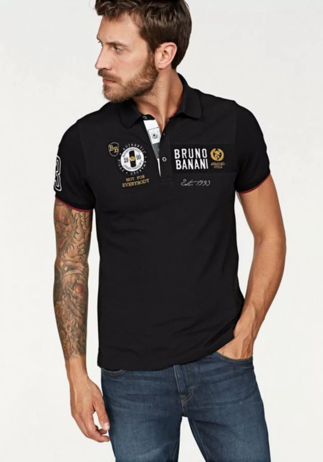 Bruno Banani Poloshirt Piqué Qualität günstig online kaufen