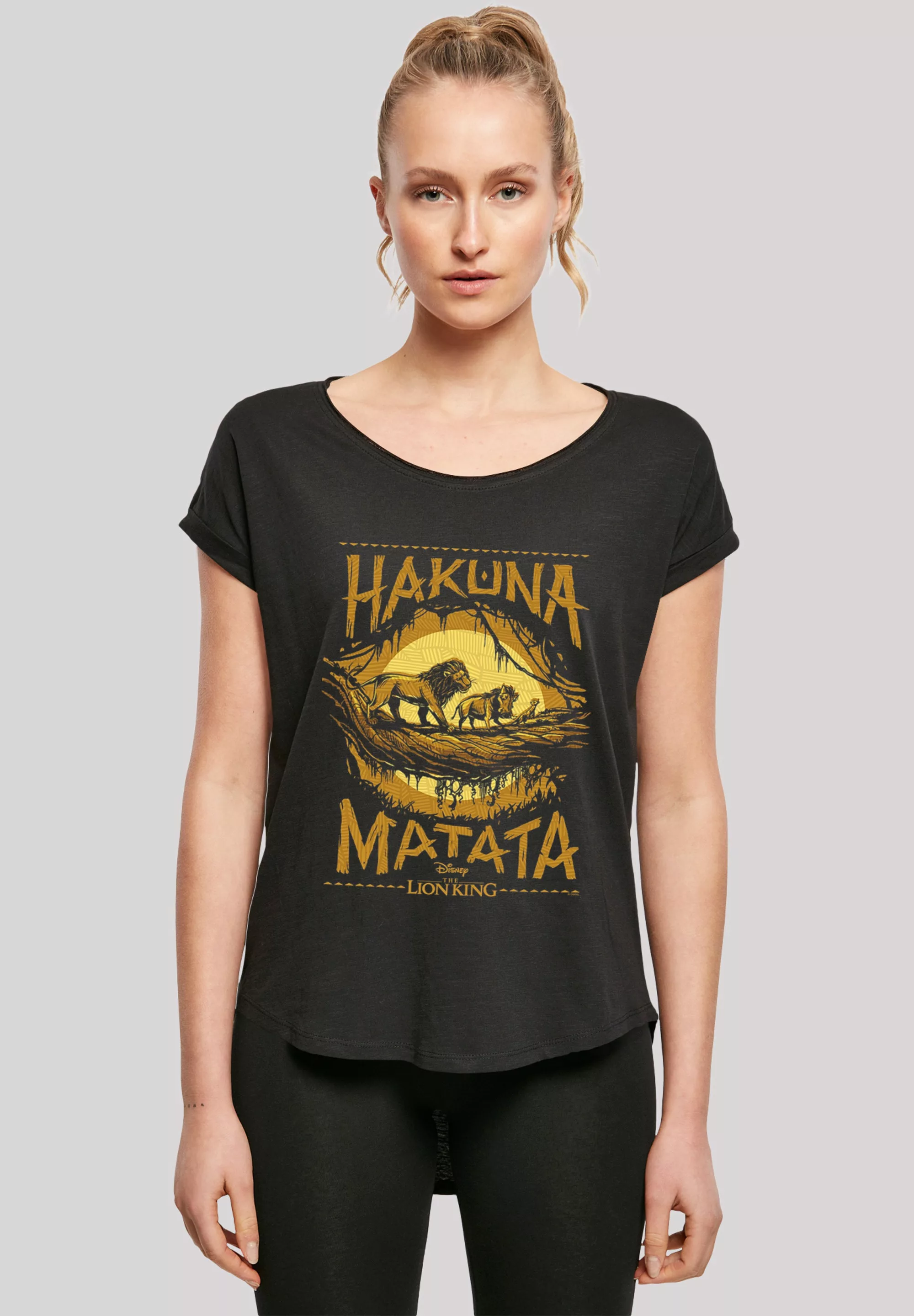 F4NT4STIC T-Shirt "König der Löwen Hakuna Matata", Print günstig online kaufen