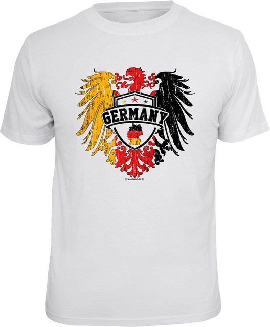 RAHMENLOS® T-Shirt für Deutschland Fans - Germany Adler günstig online kaufen