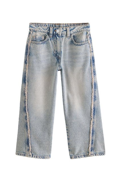 Next Weite Jeans Weite Jeans aus 100 % Baumwolle (1-tlg) günstig online kaufen