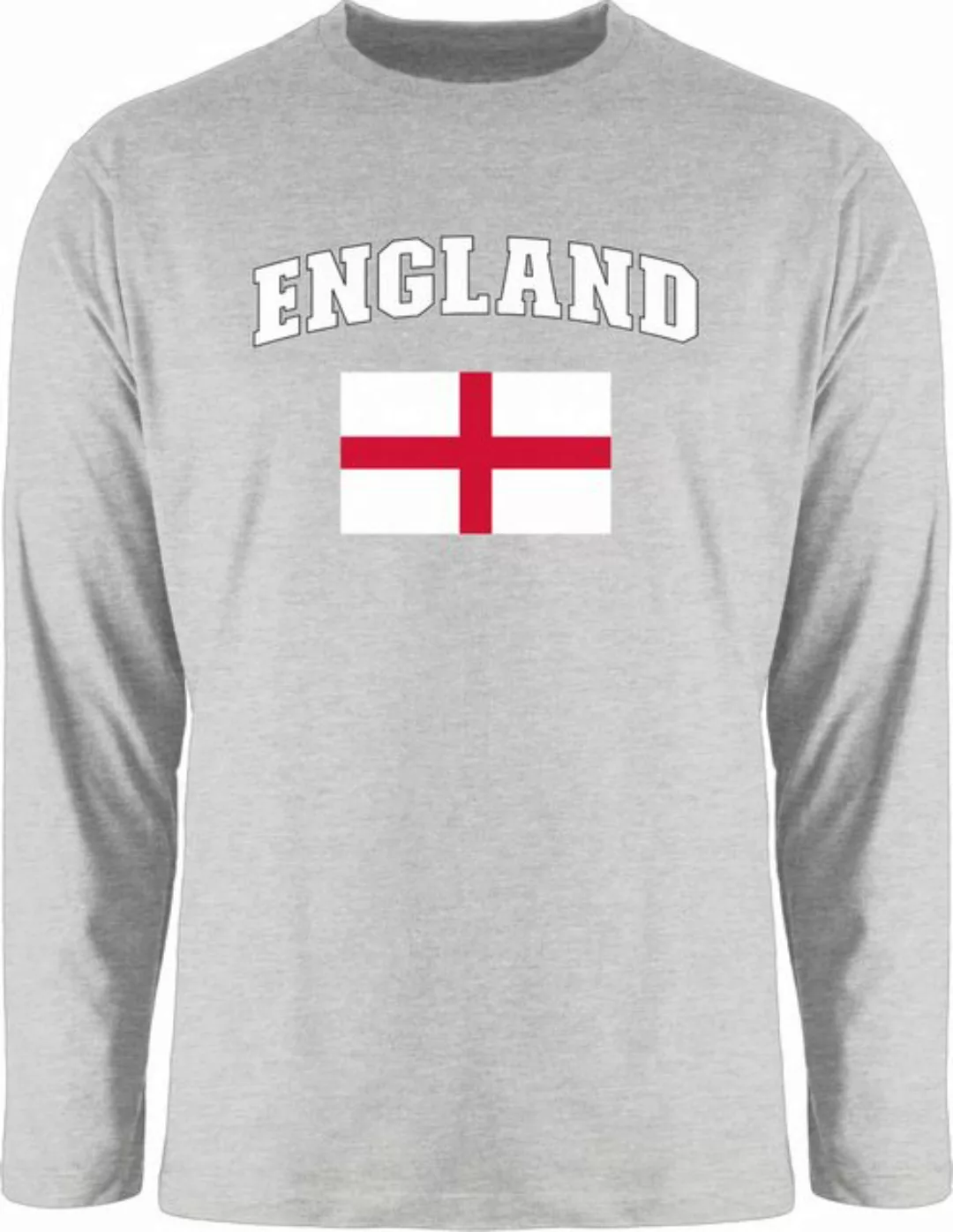 Shirtracer Rundhalsshirt England Schriftzug mit Flagge, United Kingdom UK, günstig online kaufen