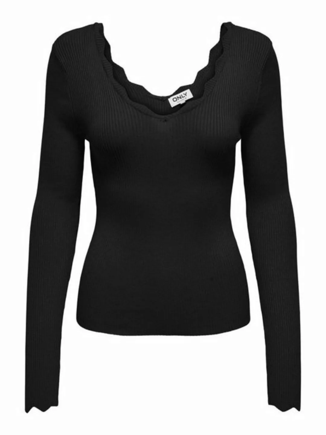 ONLY V-Ausschnitt-Pullover ONLJULIE LIFE LS RIB V-NECK CC KNT günstig online kaufen