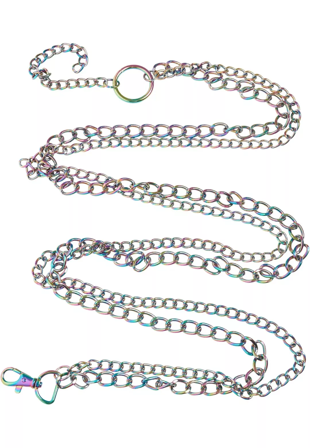 URBAN CLASSICS Hüftgürtel "Urban Classics Unisex Holographic Chain Belt" günstig online kaufen