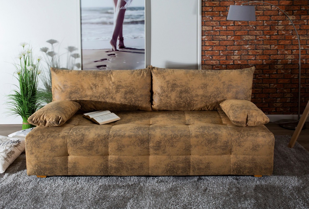 COLLECTION AB Schlafsofa "Bella", Schlafsofa,Bettkasten,Bonellfederkern,Rüc günstig online kaufen