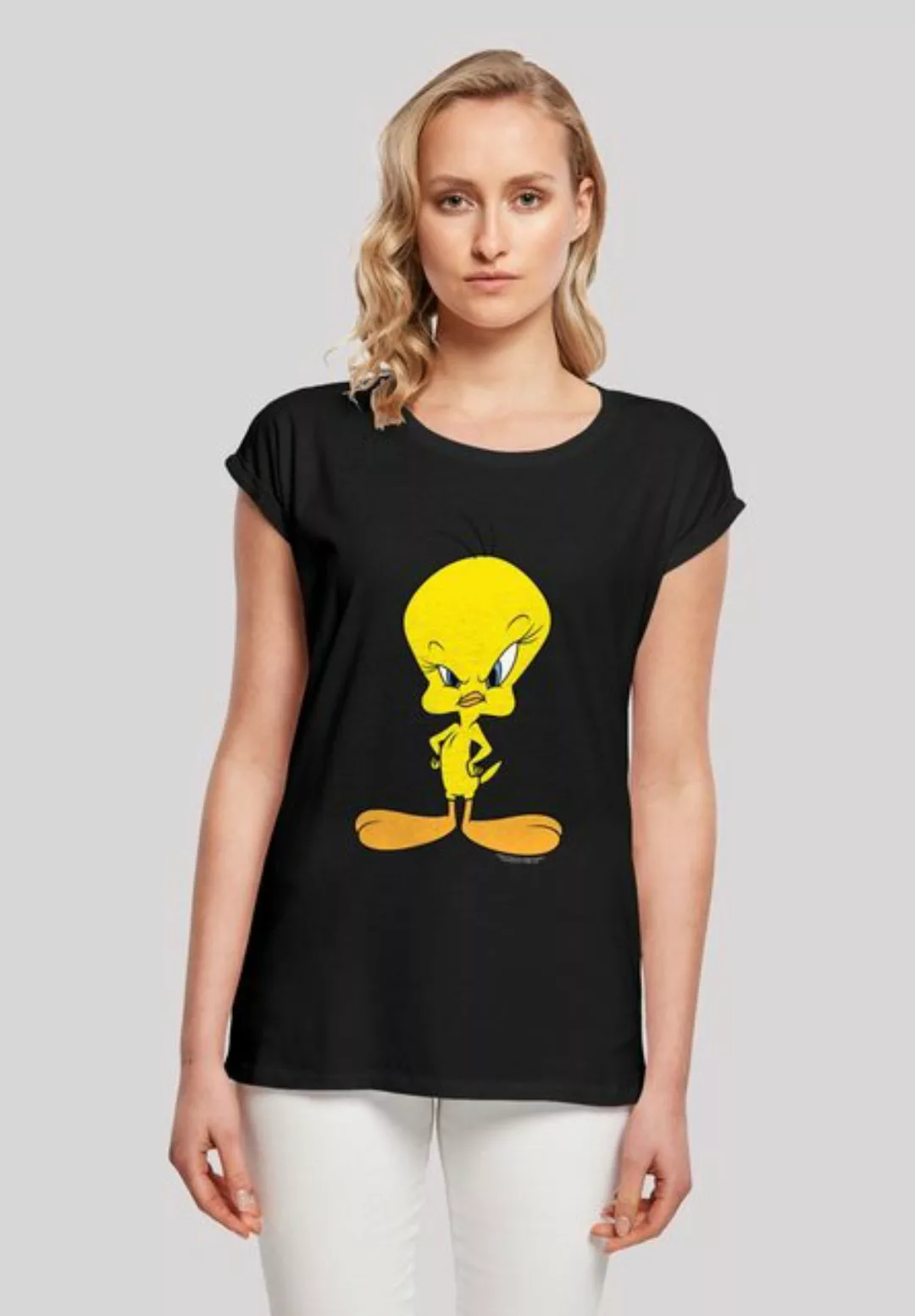 F4NT4STIC T-Shirt Looney Tunes Angry Tweety Print günstig online kaufen