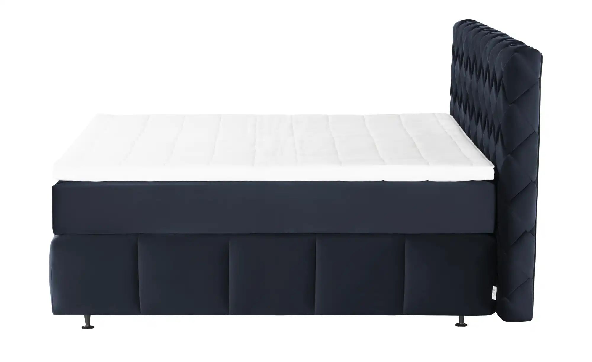 Jette Home Boxspringbett  Braid  ¦ blau ¦ Maße (cm): B: 182 H: 123 Betten > günstig online kaufen