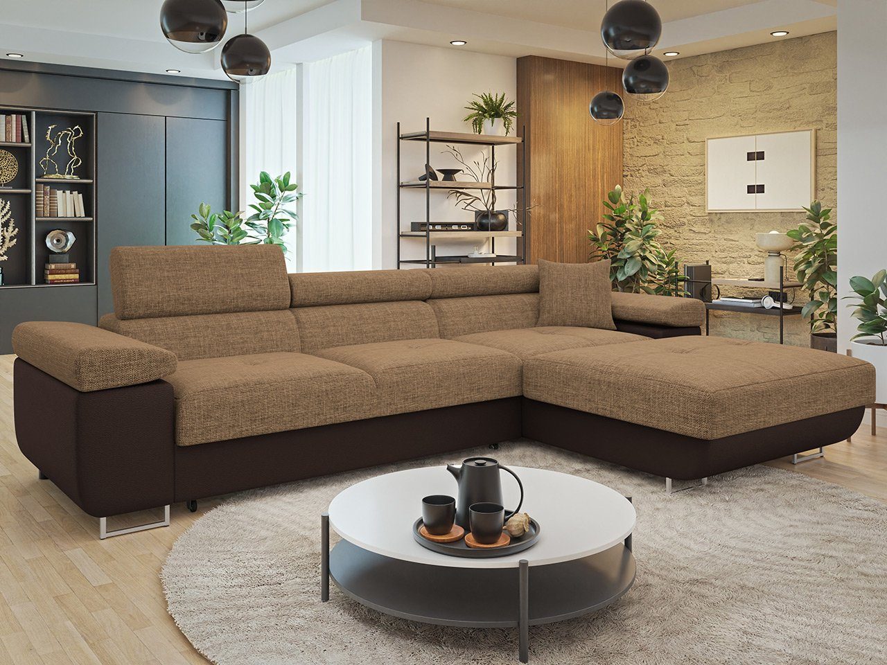 MIRJAN24 Ecksofa Torezio Mini, mit Bettkasten günstig online kaufen