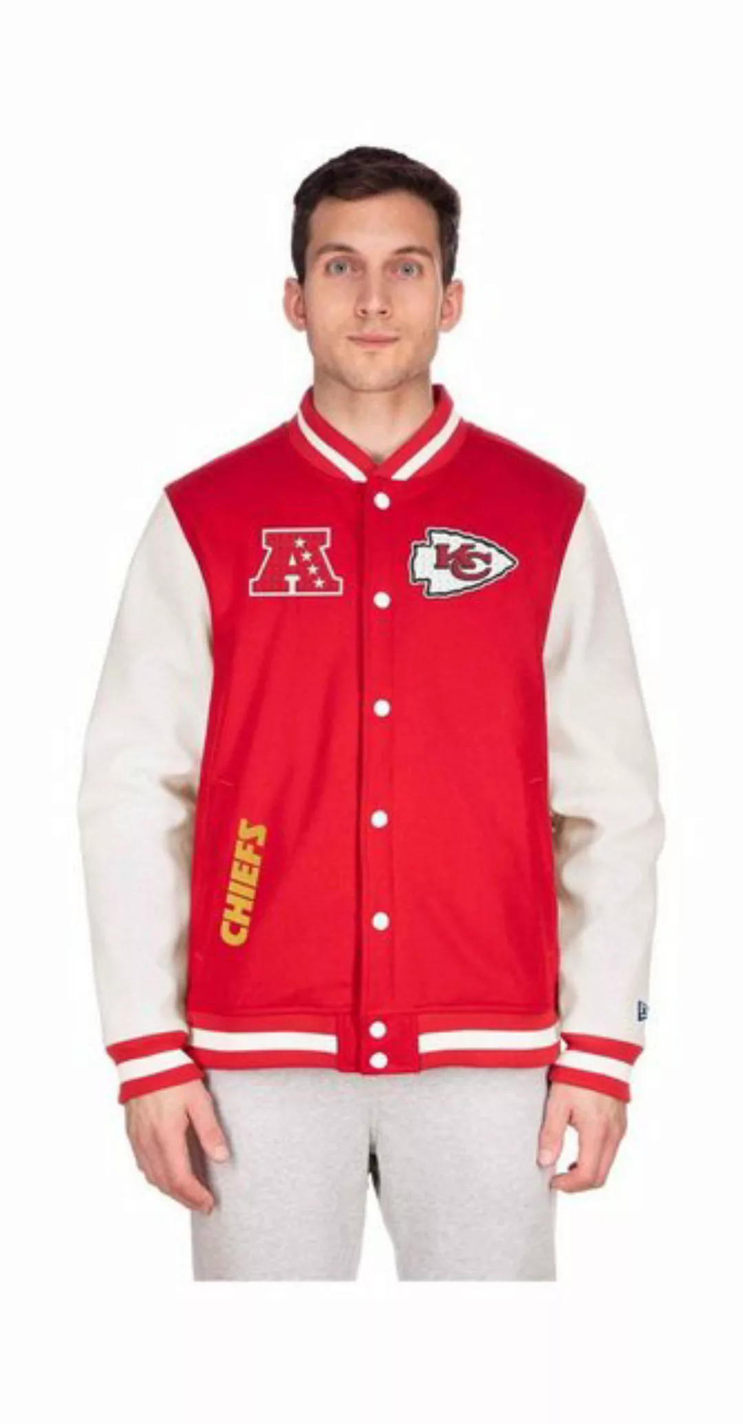 New Era Collegejacke NFL Kansas City Chiefs 2023 Sideline günstig online kaufen