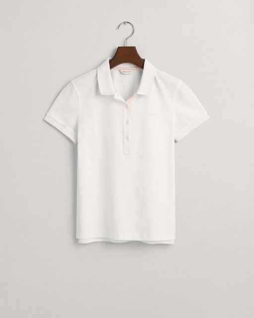 Gant Poloshirt Piqué-Poloshirt mit Kontrast günstig online kaufen