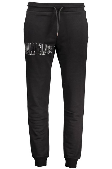 Cavalli Class 5-Pocket-Hose Elegante Herren-Sporthose Schwarz mit Kordelzug günstig online kaufen