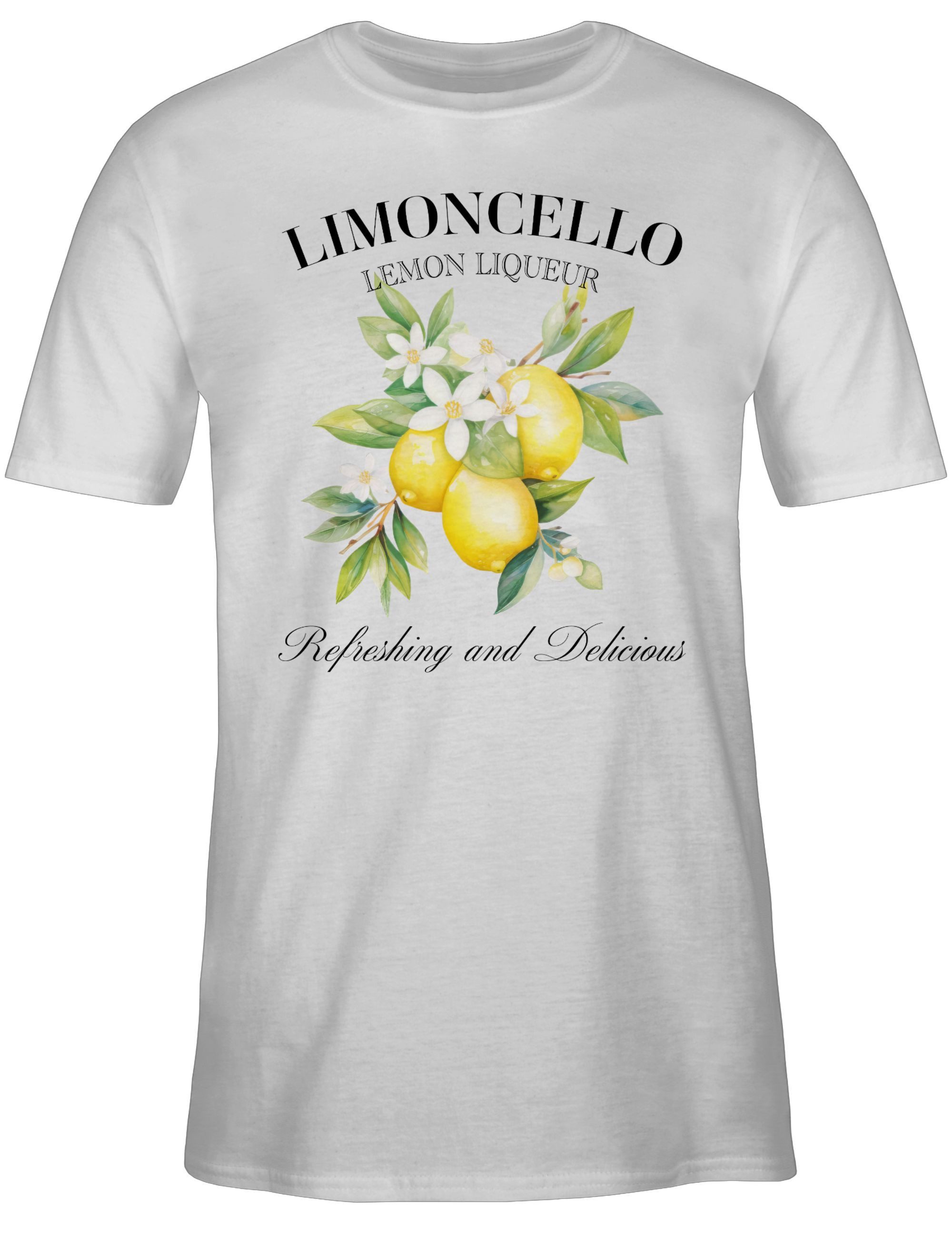 Shirtracer T-Shirt Limoncello Refreshing and Delicious günstig online kaufen
