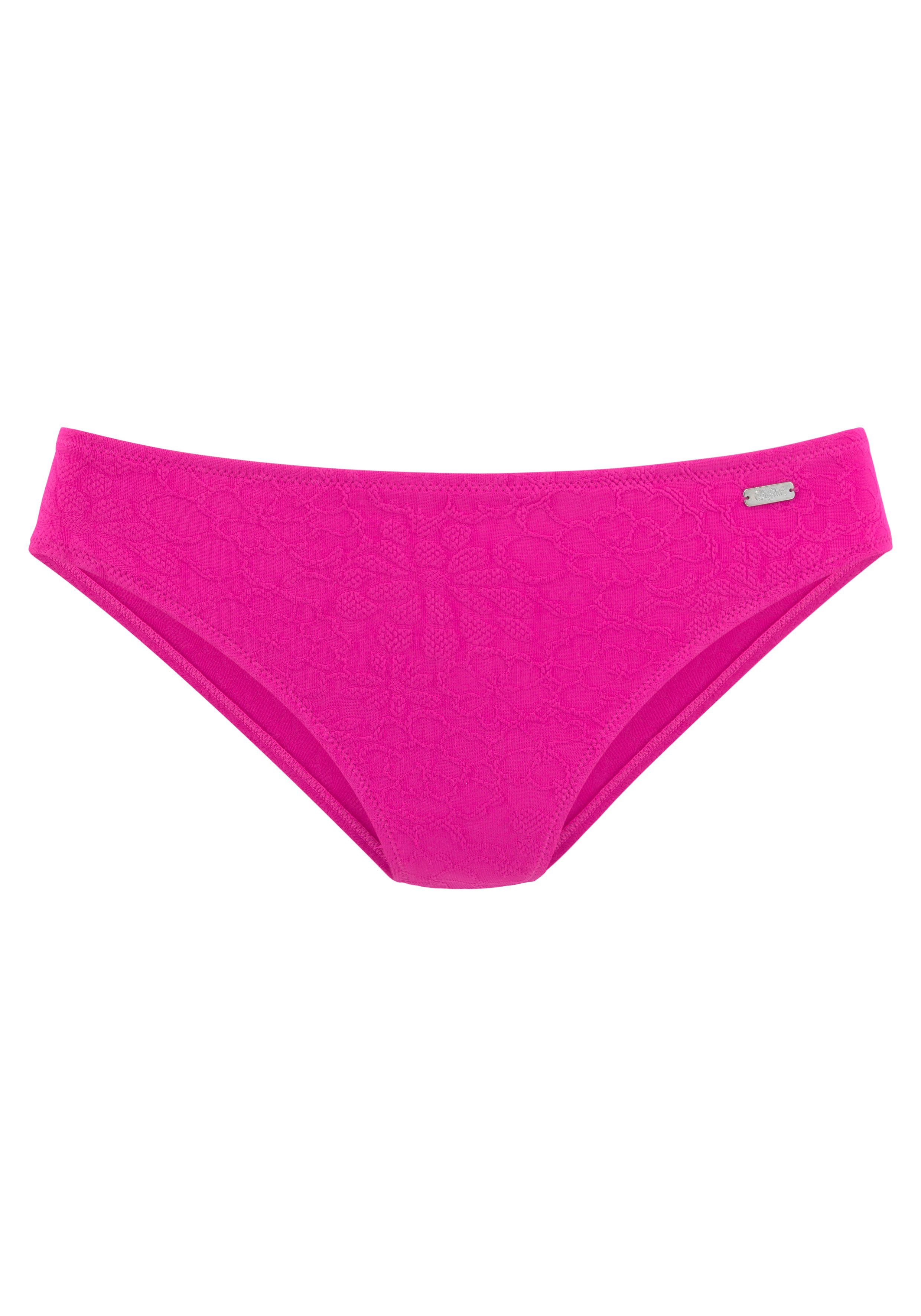 Buffalo Triangel-Bikini-Top Bubble, mit floraler Struktur günstig online kaufen