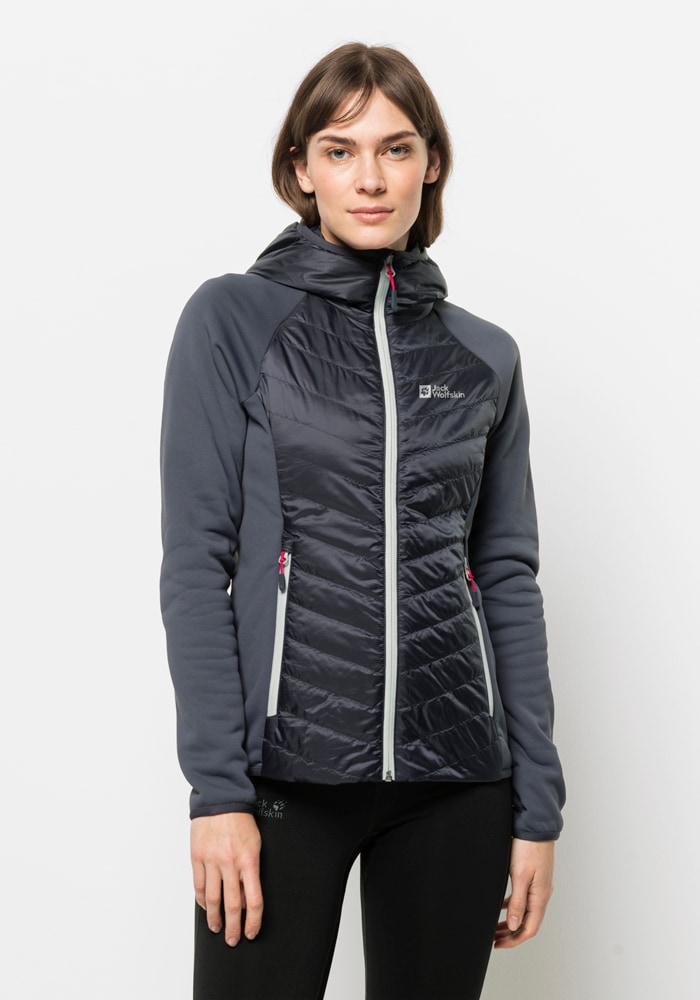 Jack Wolfskin Hybridjacke "ROUTEBURN PRO HYBRID W", mit Kapuze günstig online kaufen