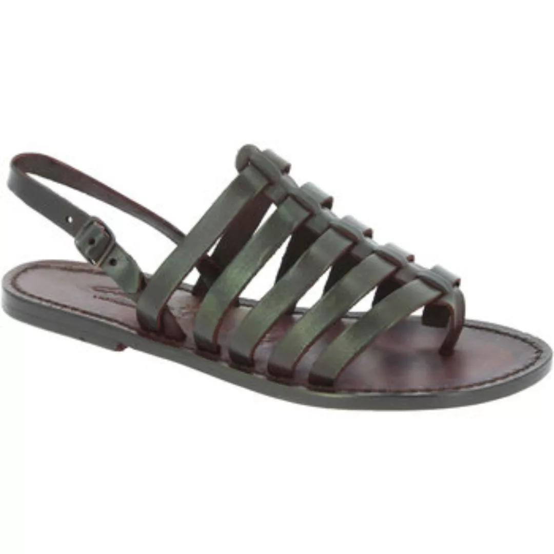 Gianluca - L'artigiano Del Cuoio  Sandalen 576 D MORO CUOIO günstig online kaufen