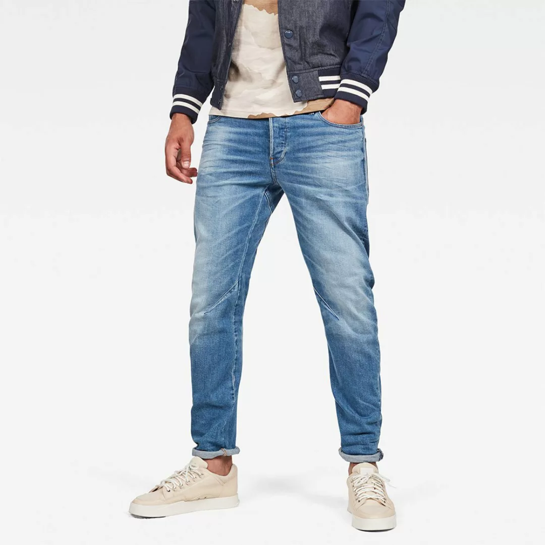 G-star 3301 Straight Jeans 26 Authentic Faded Blue günstig online kaufen
