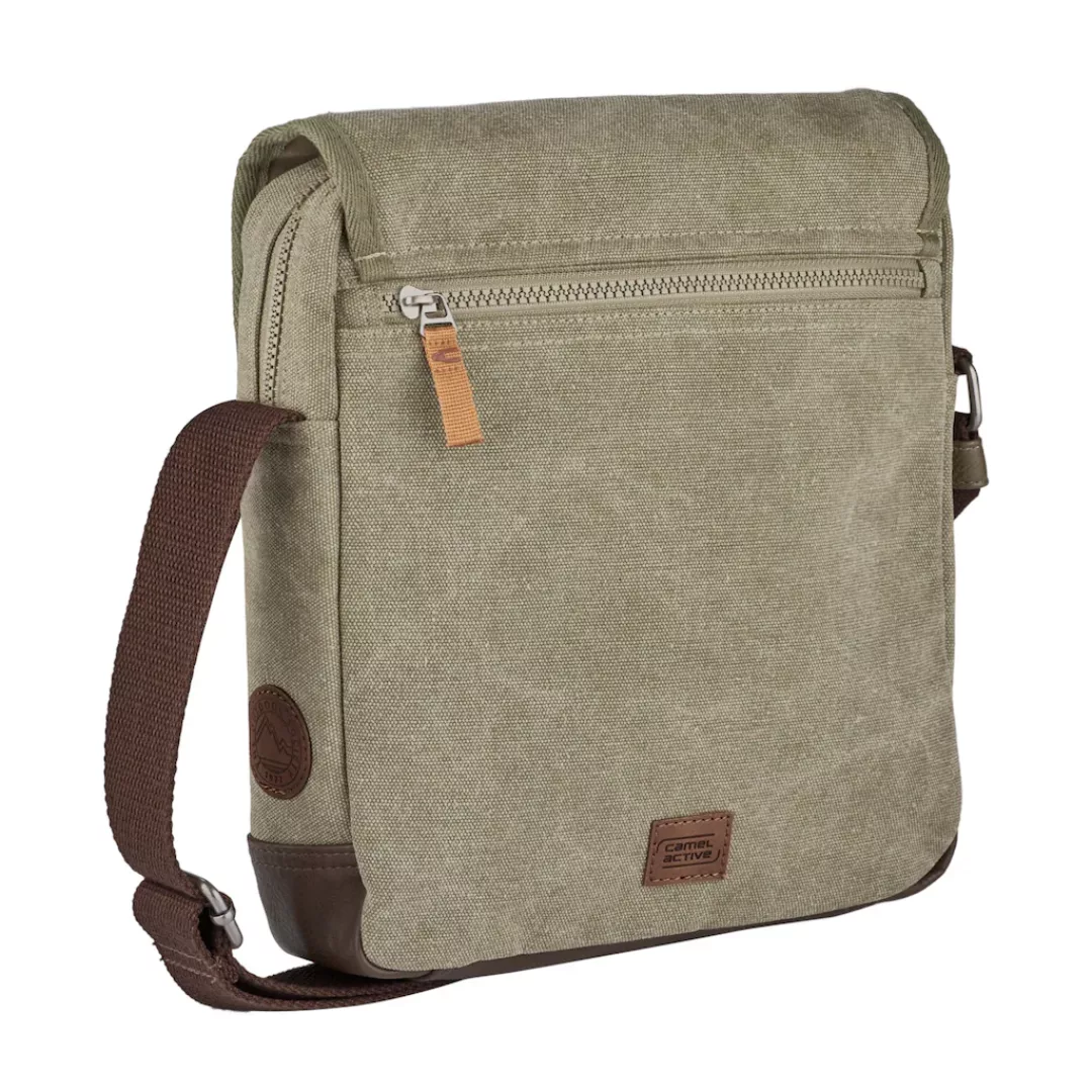 camel active Umhängetasche "Air", Canvas Modell aus weichem Lederimitat abg günstig online kaufen