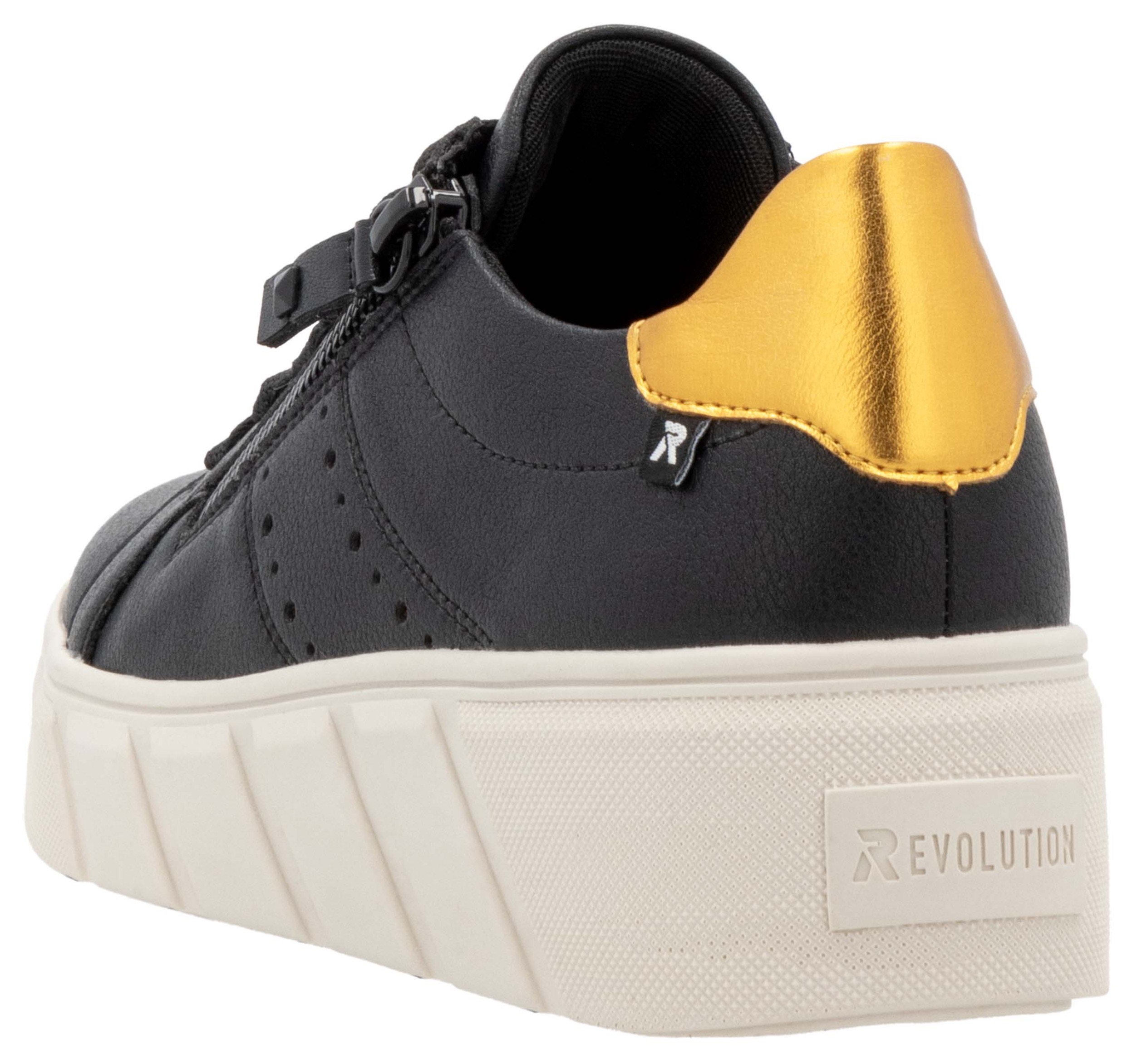 Rieker EVOLUTION Plateausneaker, Freizeitschuh, Halbschuh, Schnürschuh mit günstig online kaufen