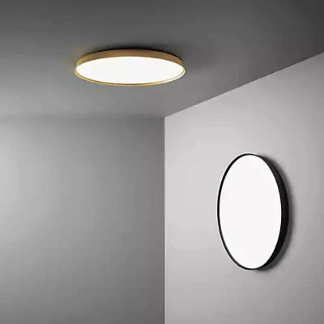 Luceplan Compendium Plate LED-Deckenlampe, alu günstig online kaufen