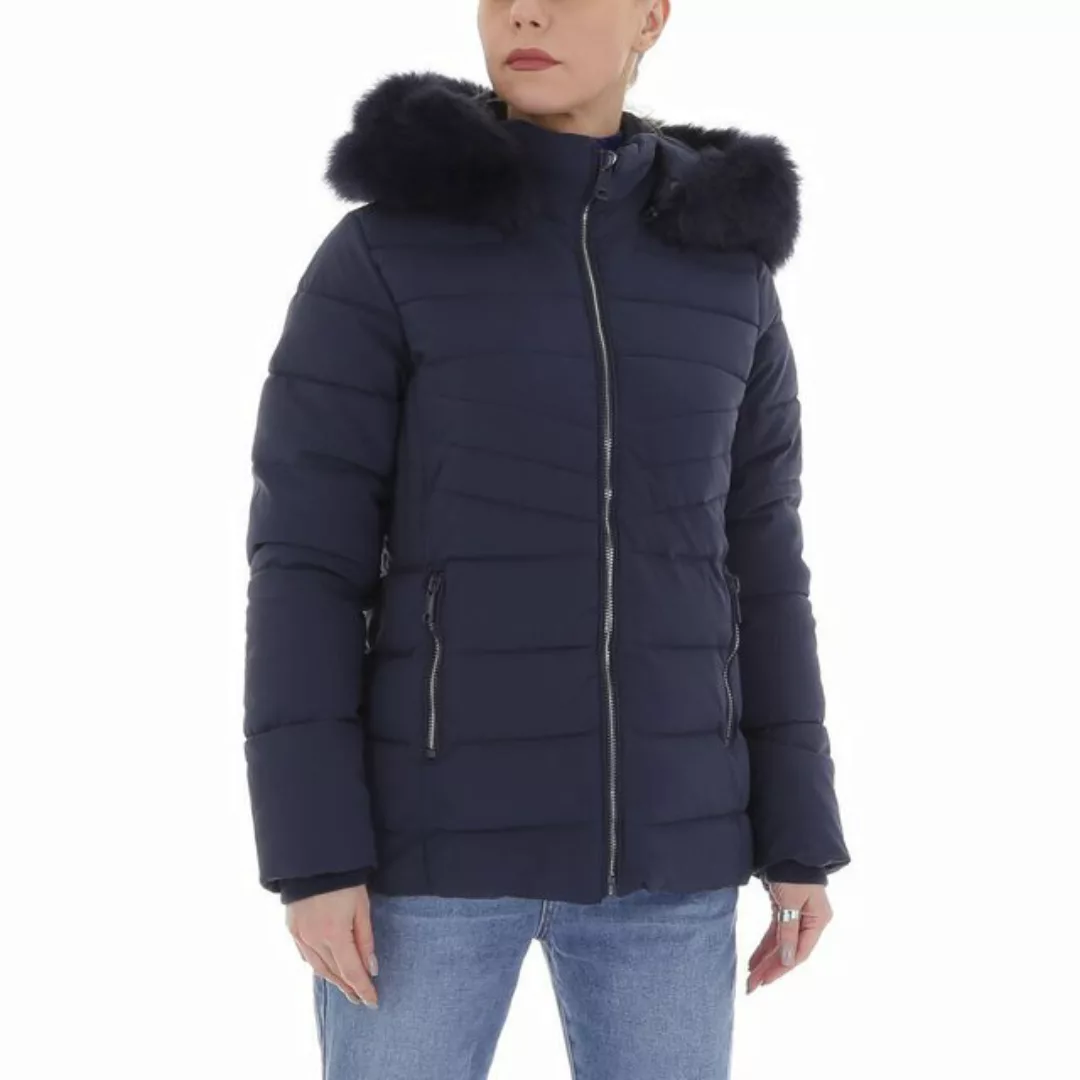 Ital-Design Winterjacke Damen Freizeit (87256493) Kapuze (abnehmbar) Gefütt günstig online kaufen