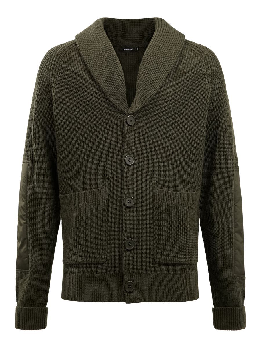 GAVEN SHAWL COLLAR STRICKJACKE günstig online kaufen