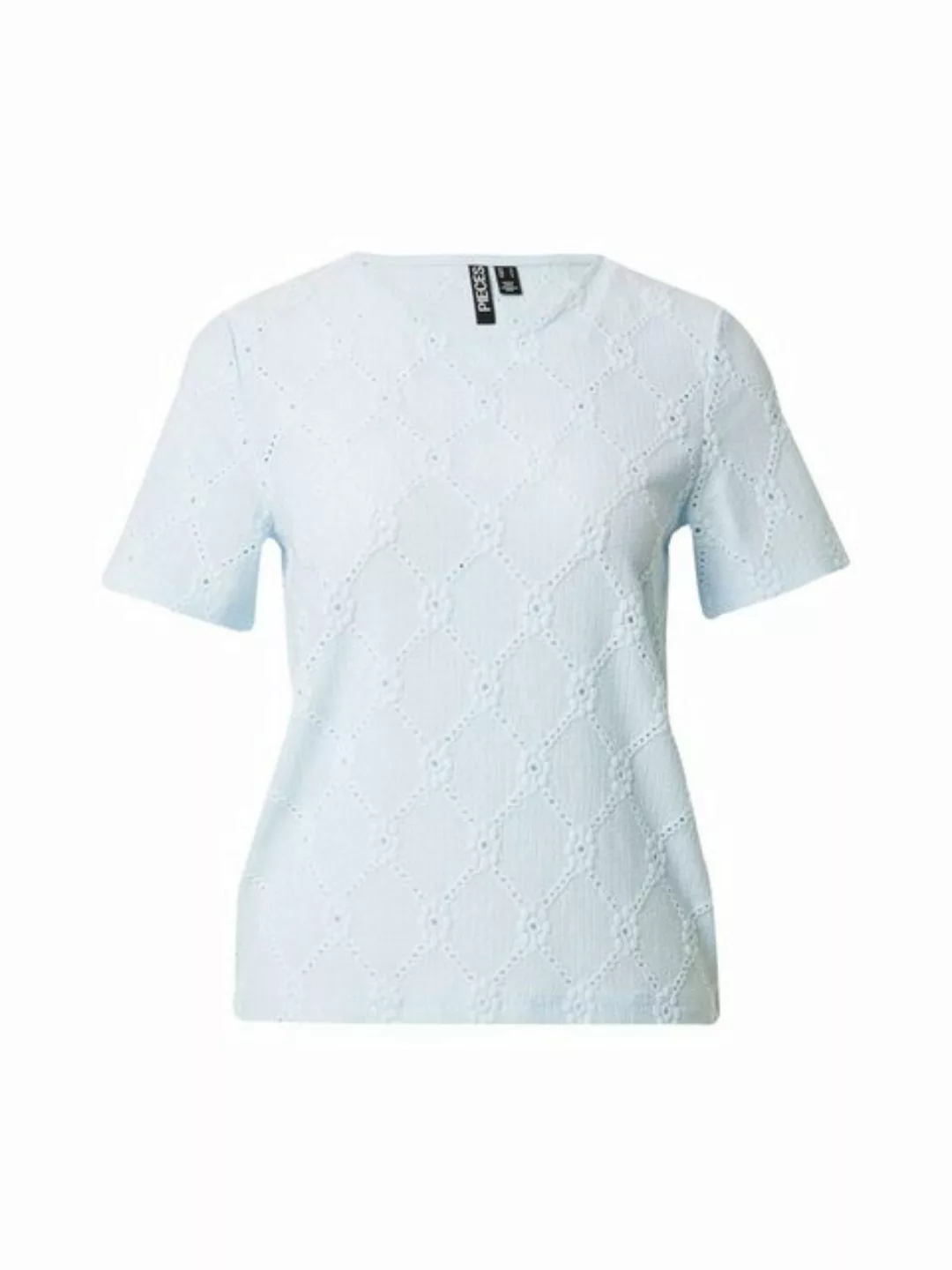 pieces T-Shirt SANNI (1-tlg) Lochmuster günstig online kaufen