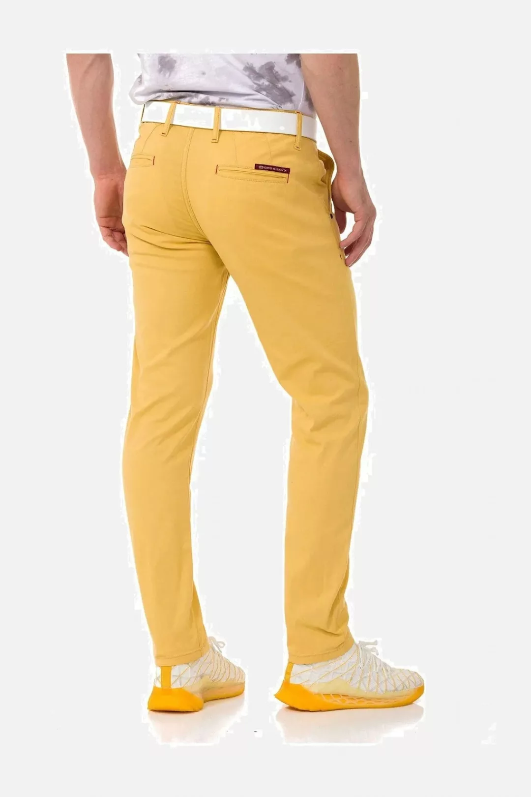 Cipo & Baxx Stoffhose "Hose", im modischen Slim Fit-Schnitt, CD842 günstig online kaufen