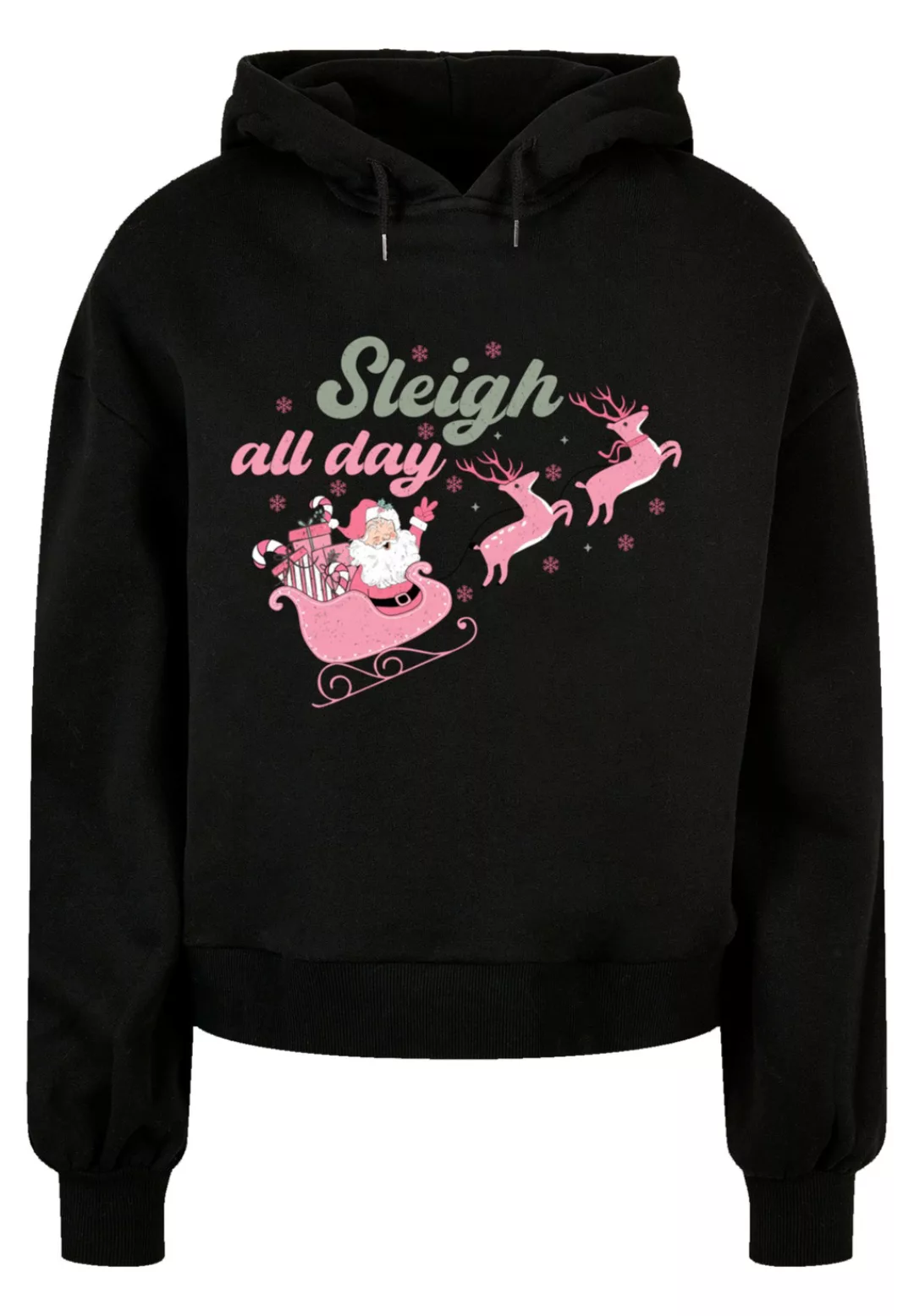 F4NT4STIC Kapuzenpullover "Weihnachten Sleigh all day Santas Reindeers", Pr günstig online kaufen