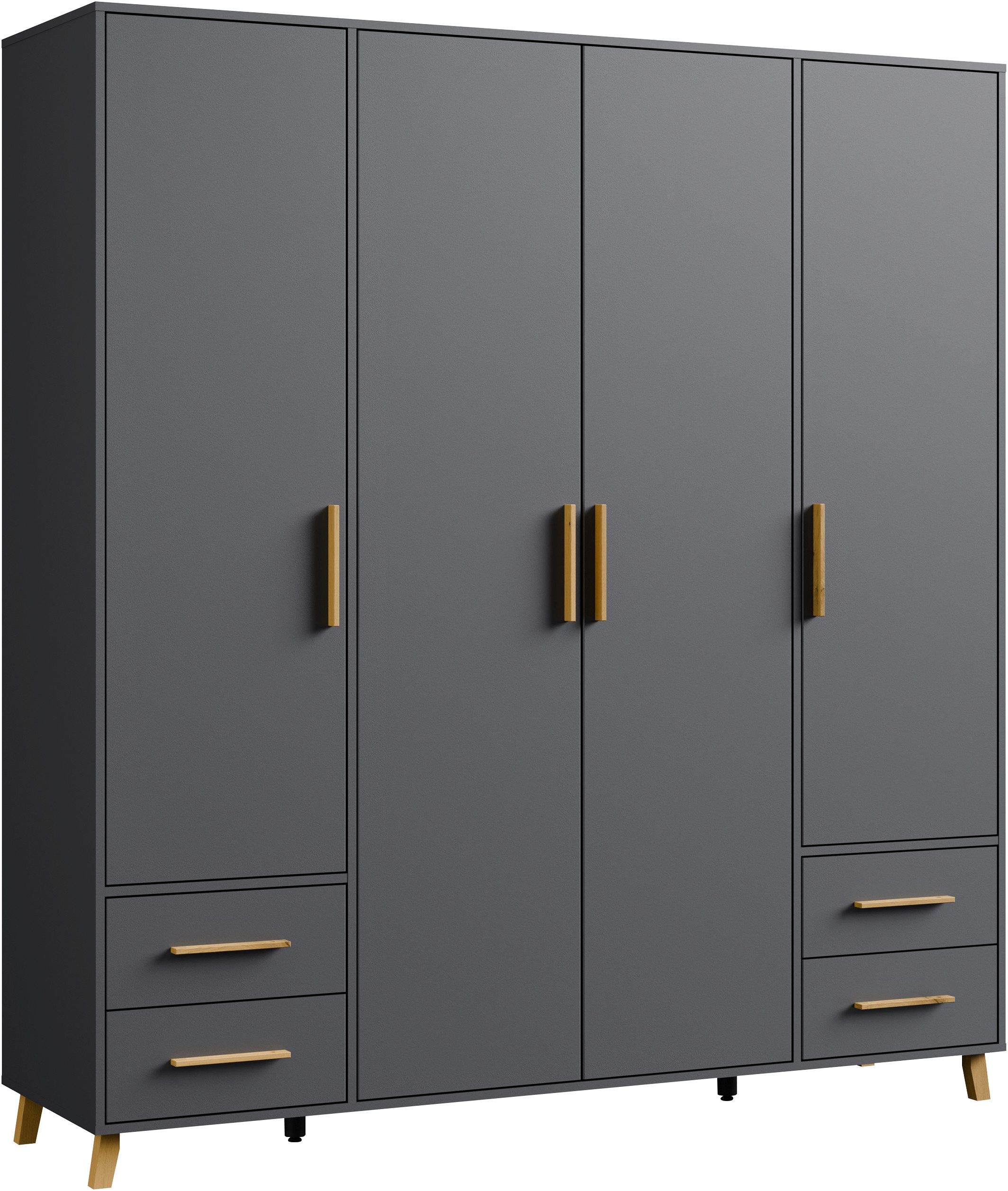 rauch Drehtürenschrank "Kleiderschrank Schrank Garderobe Wäscheschrank SHIN günstig online kaufen