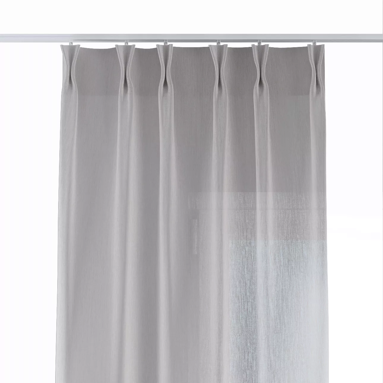 Vorhang mit flämischen 2-er Falten, ecru, Delicate Premium (144-58) günstig online kaufen