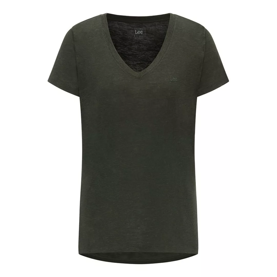 Lee V Neck Kurzärmeliges T-shirt XL Serpico Green günstig online kaufen