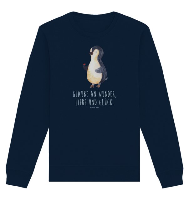 Mr. & Mrs. Panda Longpullover Größe S Pinguin Marienkäfer - French Navy - G günstig online kaufen