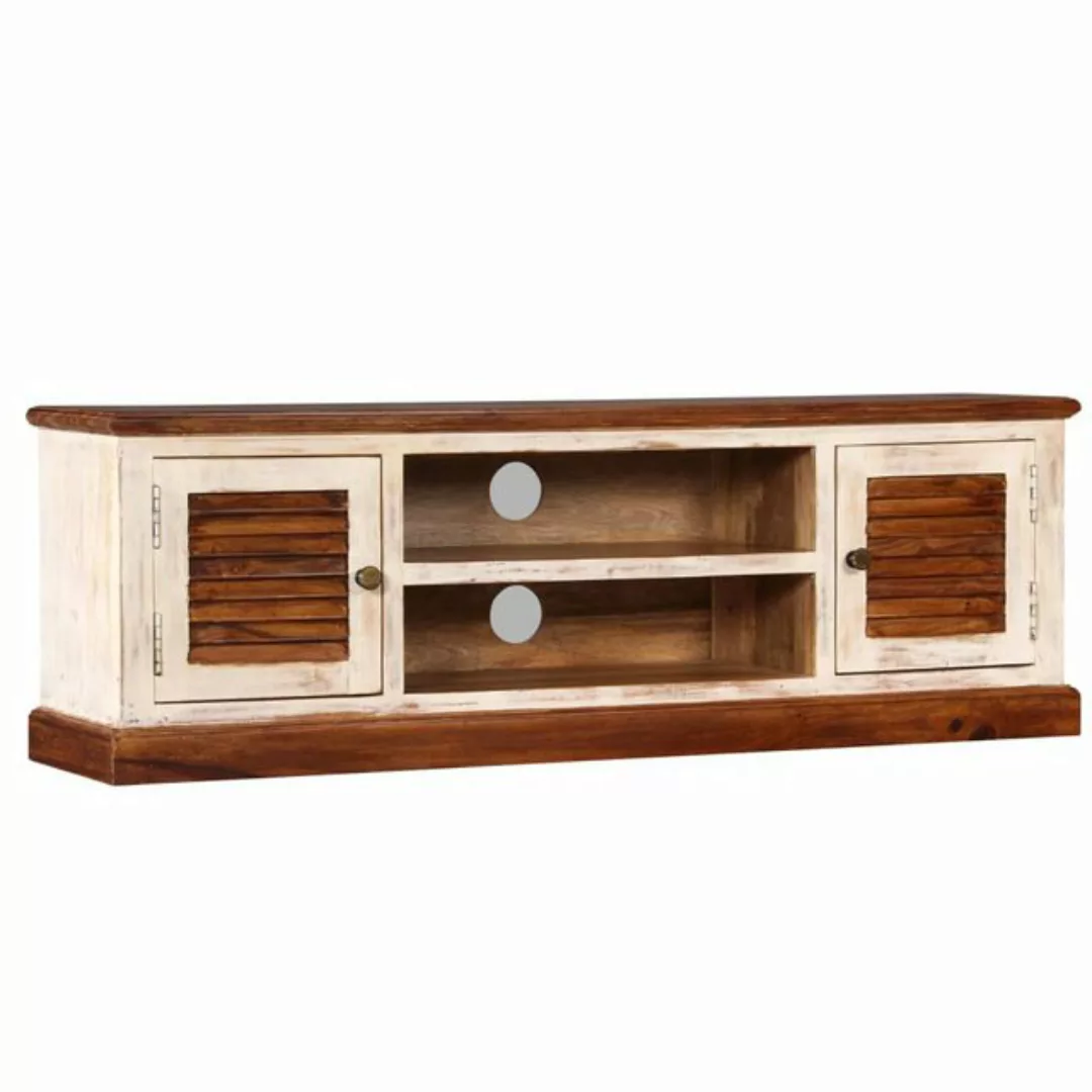 Tv-schrank Massivholz Mangoholz 120 X 30 X 40 Cm günstig online kaufen