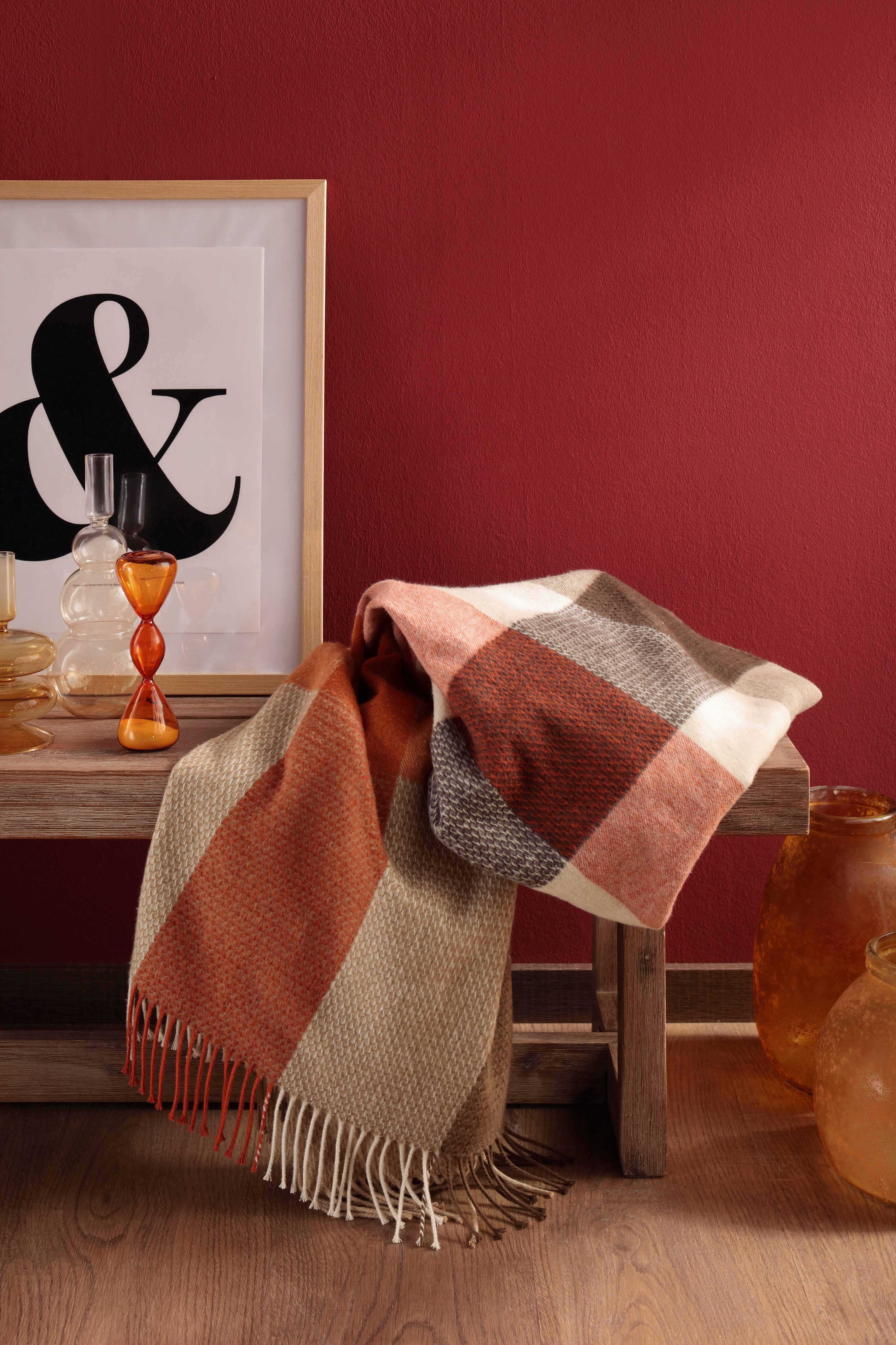 Biederlack Plaid »Plaid Giletti«, im klassischem Plaidmaß günstig online kaufen