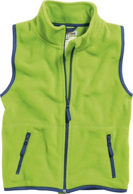 Playshoes Fleecejacke Fleece-Weste farbig abgesetzt günstig online kaufen