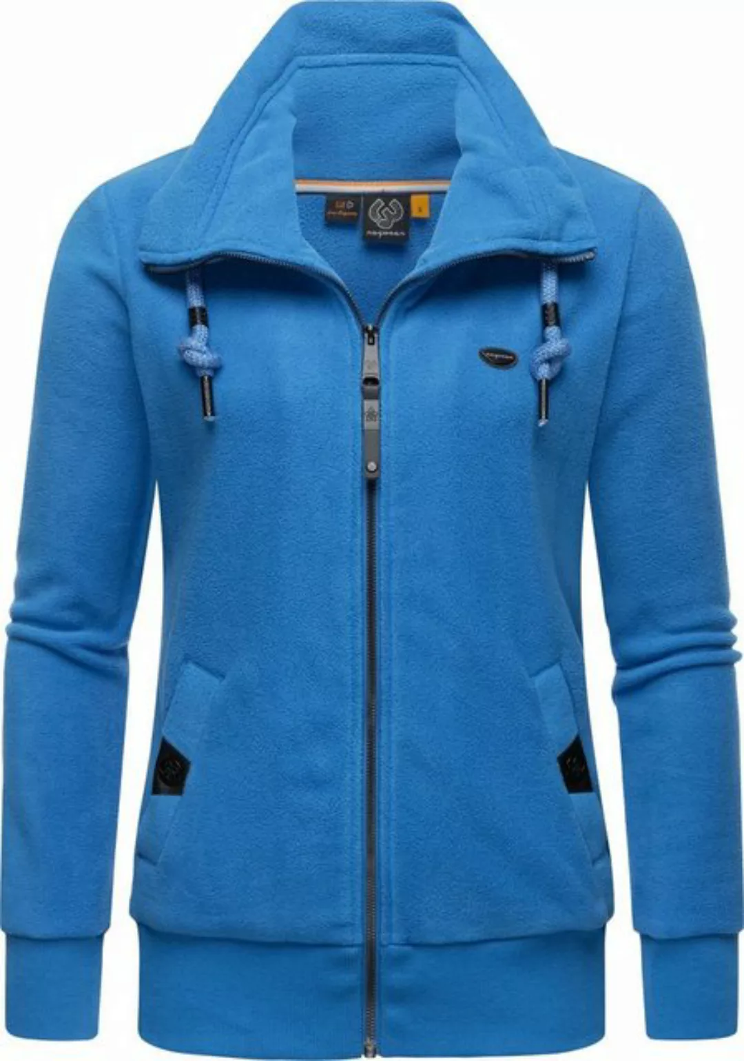 Ragwear Sweatjacke "Rylie Fleece Zip Solid", weicher Fleece Zip-Sweater mit günstig online kaufen