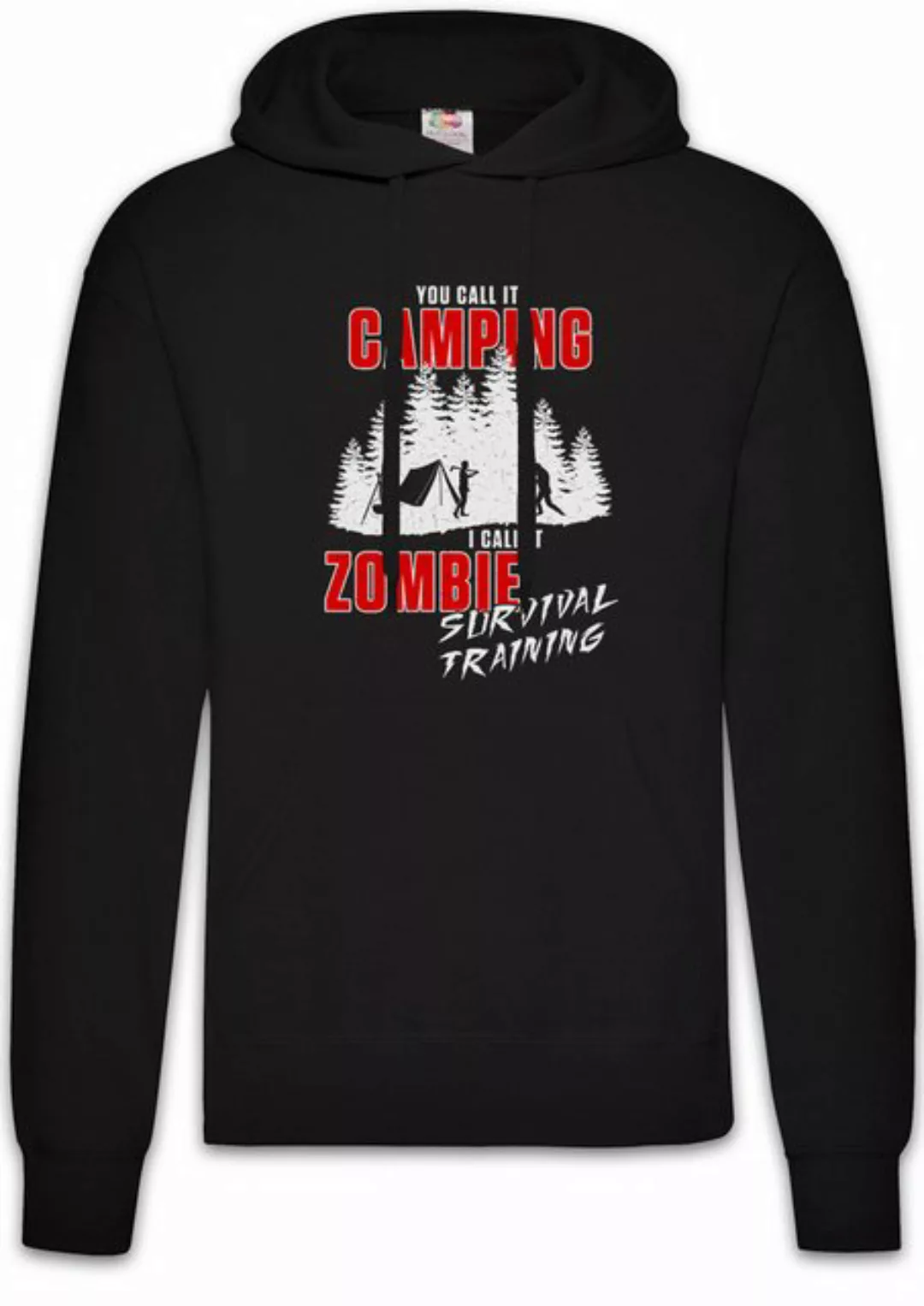 Urban Backwoods Hoodie Zombie Survival Training Herren Hoodie Camping Walki günstig online kaufen