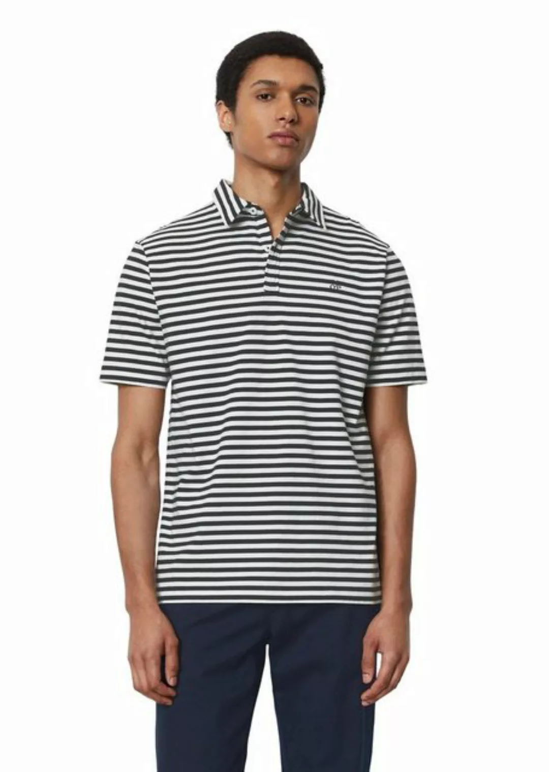 Marc O'Polo Poloshirt aus softem Heavy-Jersey günstig online kaufen