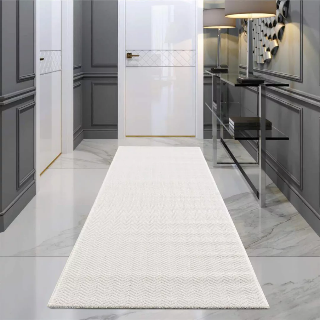 Carpet City Teppich »Friseé-Teppich FANCY805«, rechteckig, 12 mm Höhe, Kurz günstig online kaufen