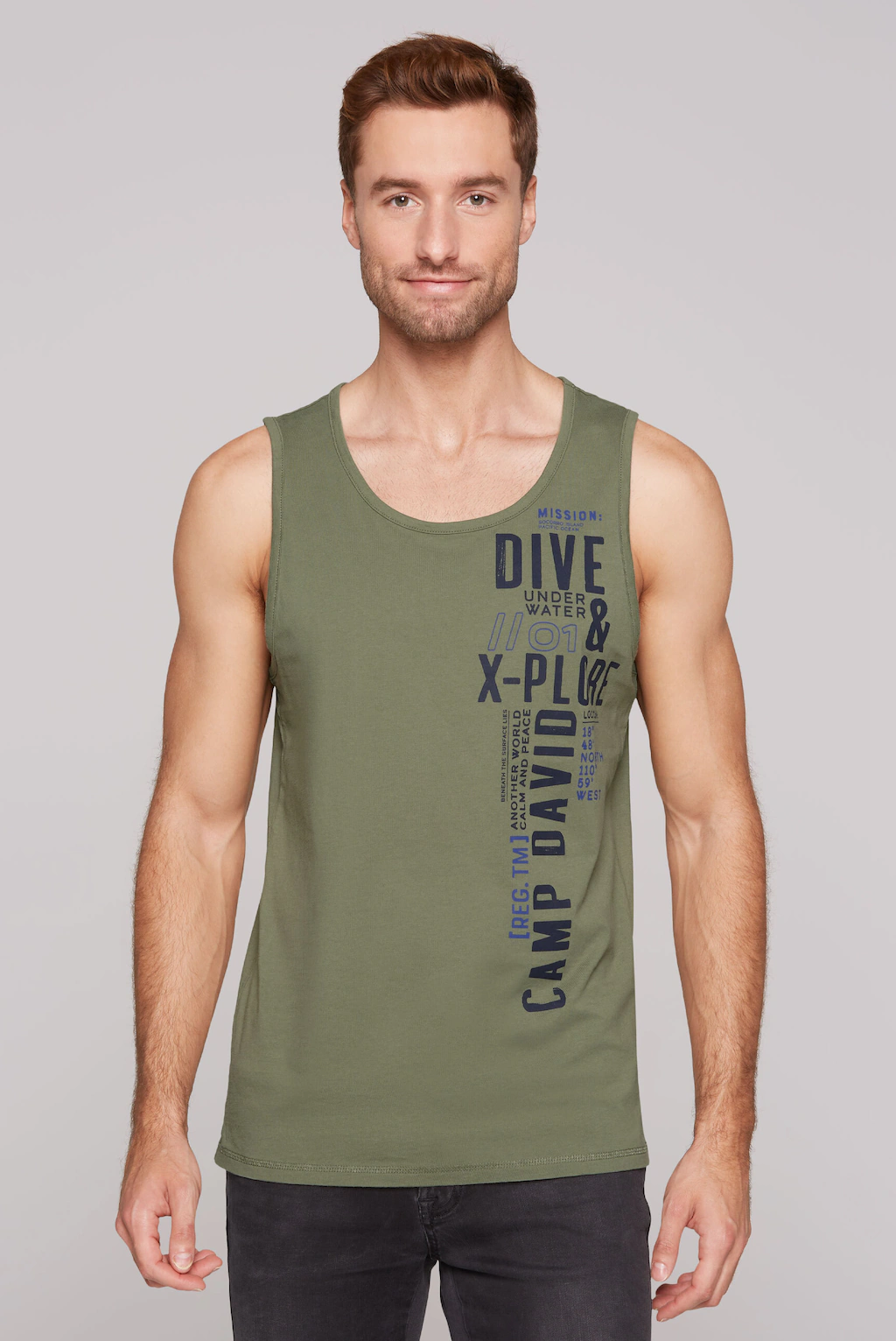 CAMP DAVID Tanktop, aus Baumwolle günstig online kaufen